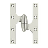 Deltana - 6'' x 4'' Hinge - Polished Nickel