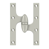 Deltana - 6'' x 4'' Hinge - Brushed Nickel