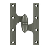Deltana - 6'' x 4'' Hinge - Antique Nickel