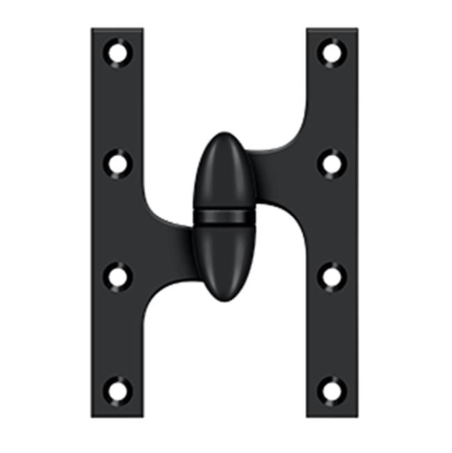Deltana - 6'' x 4'' Hinge - Paint Black