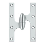 Deltana - 6'' x 4'' Hinge - Polished Chrome