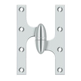 Deltana - 6'' x 4'' Hinge - Polished Chrome
