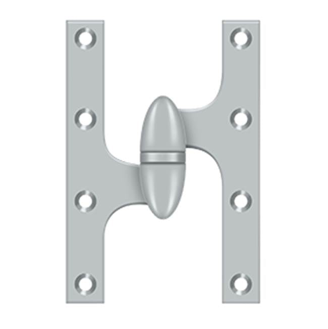 Deltana - 6'' x 4'' Hinge - Brushed Chrome