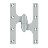 Deltana - 6'' x 4'' Hinge - Brushed Chrome