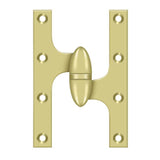 Deltana - 6'' x 4'' Hinge - Polished Brass
