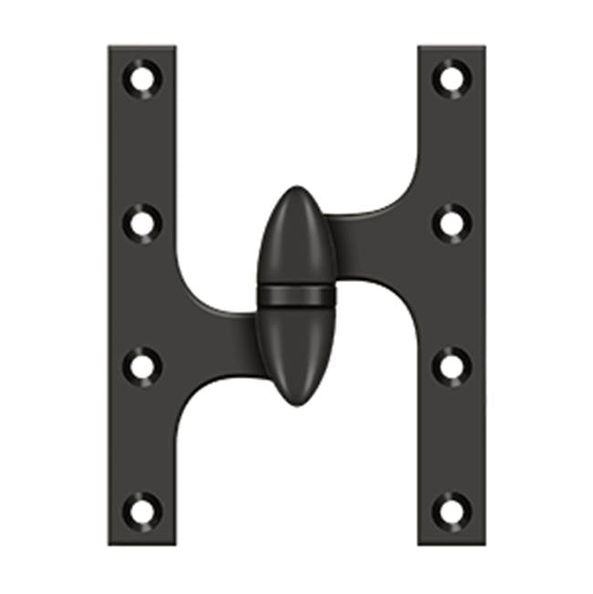 Deltana - 6'' x 4-1/2'' Hinge - Oil-rubbed Bronze