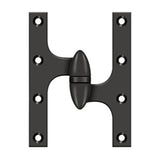 Deltana - 6'' x 4-1/2'' Hinge - Oil-rubbed Bronze