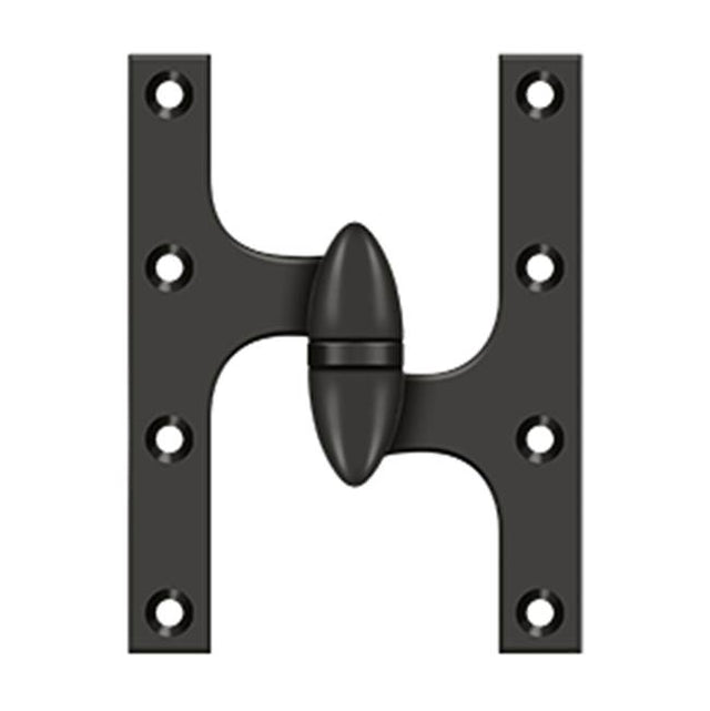 Deltana - 6'' x 4-1/2'' Hinge - Oil-rubbed Bronze