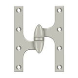 Deltana - 6'' x 4-1/2'' Hinge - Brushed Nickel