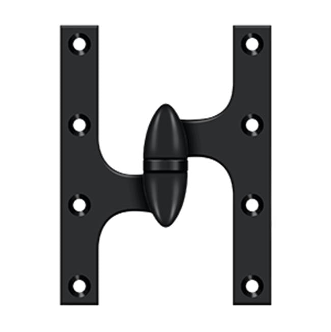 Deltana - 6'' x 4-1/2'' Hinge - Paint Black
