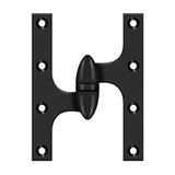 Deltana - 6'' x 4-1/2'' Hinge - Paint Black