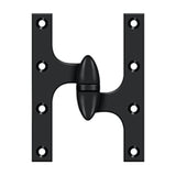 Deltana - 6'' x 4-1/2'' Hinge - Paint Black