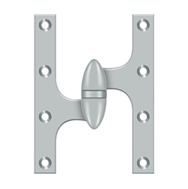 Deltana - 6'' x 4-1/2'' Hinge - Brushed Chrome