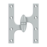 Deltana - 6'' x 4-1/2'' Hinge - Brushed Chrome