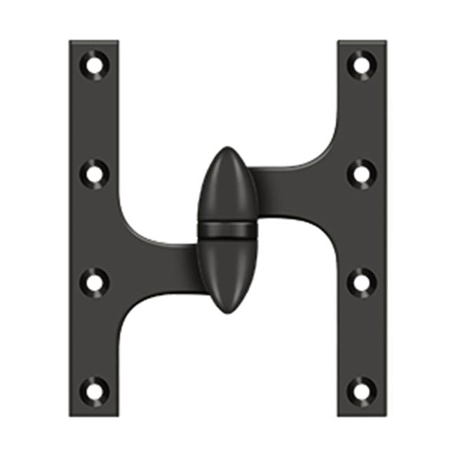 Deltana - 6'' x 5'' Hinge - Oil-rubbed Bronze