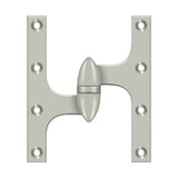 Deltana - 6'' x 5'' Hinge - Brushed Nickel