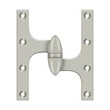 Deltana - 6'' x 5'' Hinge - Brushed Nickel