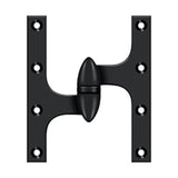 Deltana - 6'' x 5'' Hinge - Paint Black