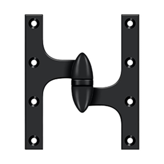 Deltana - 6'' x 5'' Hinge - Paint Black