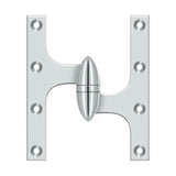 Deltana - 6'' x 5'' Hinge - Polished Chrome