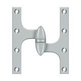 Deltana - 6'' x 5'' Hinge - Brushed Chrome