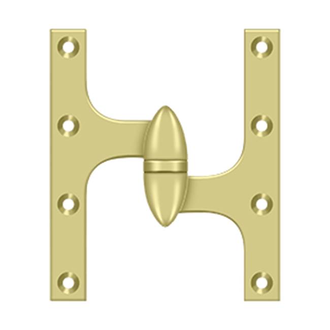 Deltana - 6'' x 5'' Hinge - Polished Brass