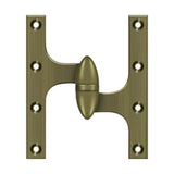 Deltana - 6'' x 5'' Hinge - Antique Brass
