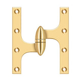 Deltana - 6'' x 5'' Hinge - PVD Polished Brass