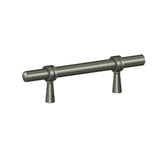 Deltana - Adjustable Pull 4-3/4'' - Antique Nickel