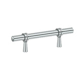 Deltana - Adjustable Pull 4-3/4'' - Polished Chrome