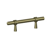 Deltana - Adjustable Pull 4-3/4'' - Antique Brass