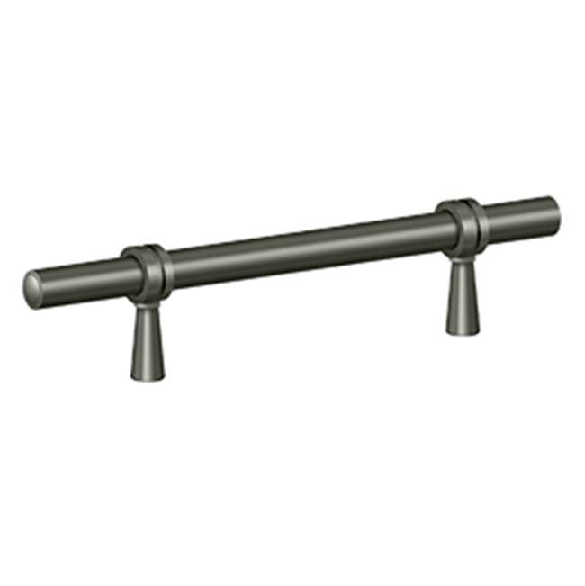 Deltana - Adjustable Pull 6-1/2'' - Antique Nickel