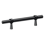 Deltana - Adjustable Pull 6-1/2'' - Paint Black