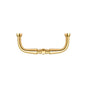 Deltana - Wire Pull, Traditional, 3'' - PVD Polished Brass