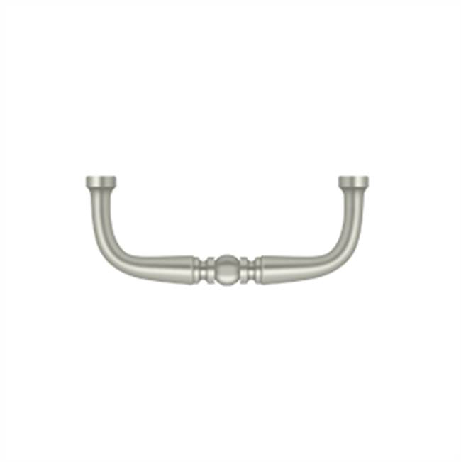 Deltana - Wire Pull, Traditional, 3'' - Brushed Nickel