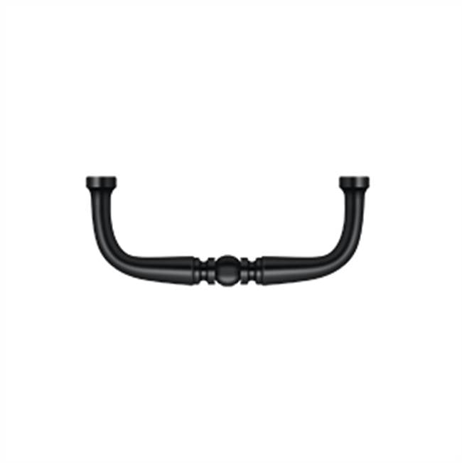 Deltana - Wire Pull, Traditional, 3'' - Paint Black
