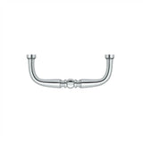 Deltana - Wire Pull, Traditional, 3'' - Polished Chrome