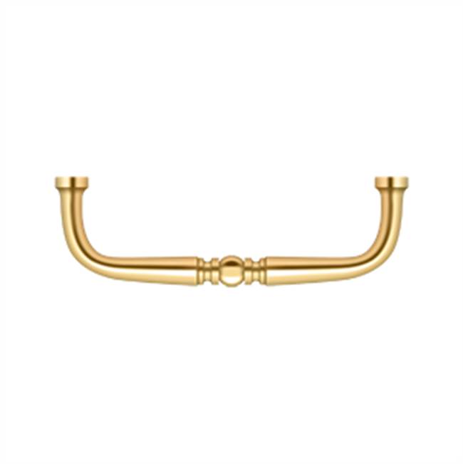 Deltana - Wire Pull, Traditional, 3-1/2'' - PVD Polished Brass