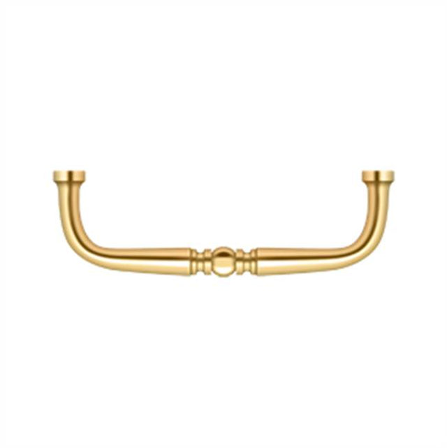Deltana - Wire Pull, Traditional, 3-1/2'' - PVD Polished Brass