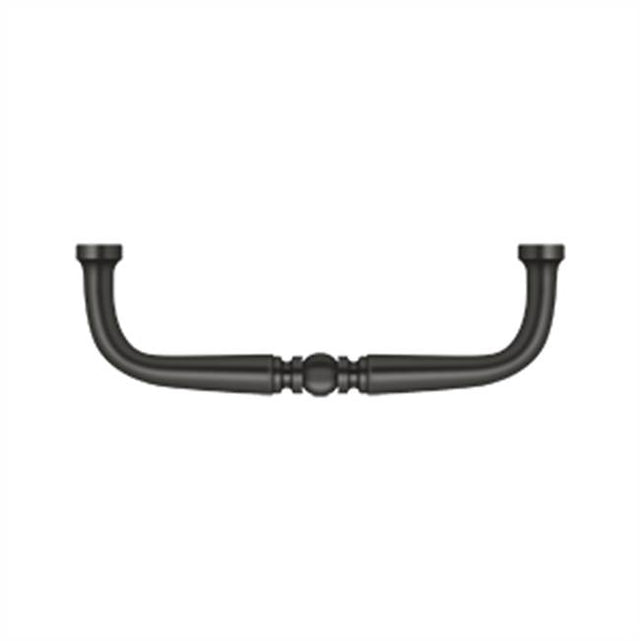 Deltana - Wire Pull, Traditional, 3-1/2'' - Oil-rubbed Bronze