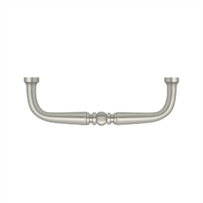 Deltana - Wire Pull, Traditional, 3-1/2'' - Brushed Nickel