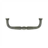 Deltana - Wire Pull, Traditional, 3-1/2'' - Antique Nickel