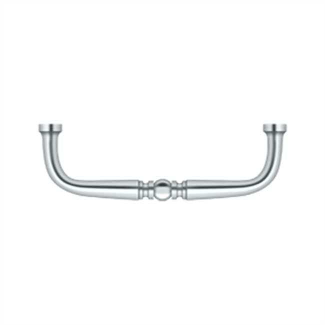 Deltana - Wire Pull, Traditional, 3-1/2'' - Polished Chrome