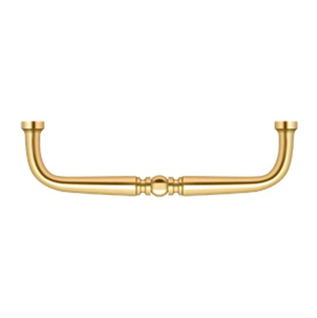 Deltana - Wire Pull, Traditional, 4'' - PVD Polished Brass