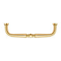 Deltana - Wire Pull, Traditional, 4'' - PVD Polished Brass