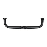 Deltana - Wire Pull, Traditional, 4'' - Paint Black