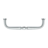 Deltana - Wire Pull, Traditional, 4'' - Polished Chrome