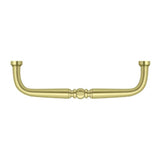 Deltana - Wire Pull, Traditional, 4'' - Polished Brass