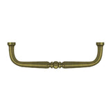 Deltana - Wire Pull, Traditional, 4'' - Antique Brass