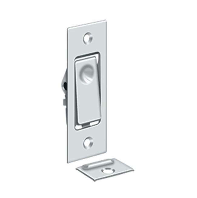Deltana - Pocket Door Bolt, Jamb bolt - Polished Chrome